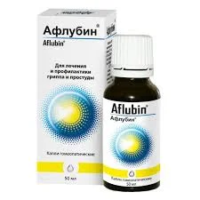 АФЛУБИН КАПЛИ ГОМЕОПАТ 50МЛ