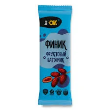 BE OK ФРУКТОВЫЙ БАТОНЧИК ФИНИК 30 ГР