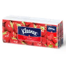 КЛИНЕКС НОСОВЫЕ ПЛАТКИ КЛУБНИКА 10 Р10*24