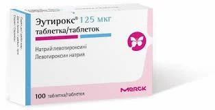 ЭУТИРОКС ТАБ. 125МКГ №100