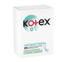 ПРОКЛАДКИ ЕЖЕДНЕВНЫЕ КОТЕКС ANTIBACTERIAL 40*10