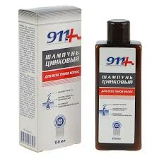 911 ШАМПУНЬ ЦИНКОВЫЙ ДЛЯ ВСЕХ ТИПОВ ВОЛОС 150МЛ_ТНТ