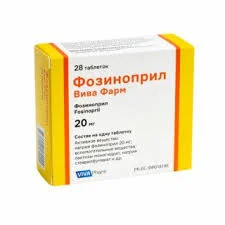 ФОЗИНОПРИЛ ТАБ 20 МГ №28_ВВФ