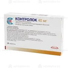 КОНТРОЛОК ТАБ. П.О 40МГ №28
