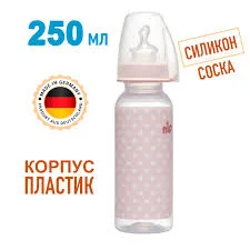 НИП БУТЫЛОЧКА ТРЭНДИ ПЛАСТ СИЛИК ДЕВ 250МЛ