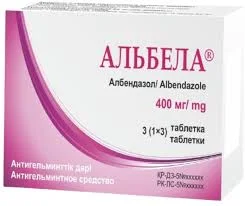 АЛЬБЕЛА ТАБ. 400МГ №3