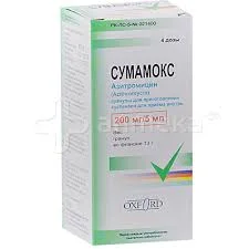 СУМАМОКС СУСП. 200МГ/5МЛ