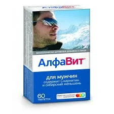 АЛФАВИТ Д/МУЖЧИН ТАБ. №60 БАД