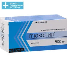 ГЛЮКОНИЛ ТАБ. 500МГ №60