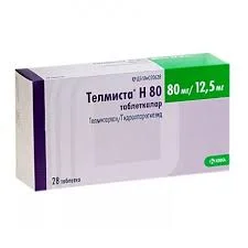 ТЕЛМИСТА-Н 80МГ/12,5МГ №28