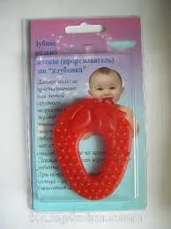 КОЛЬЦО ЗУБНОЕ ВЕНЕРА КЛУБНИКА