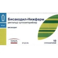 БИСАКОДИЛ СУПП. РЕКТ. 10МГ №10_НЖФ