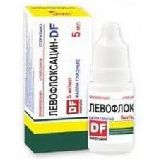 ЛЕВОФЛОКСАЦИН-DF 0,5% 5МГ/5МЛ КАПЛИ ГЛАЗНЫЕ