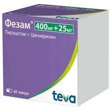 ФЕЗАМ КАПС. 400МГ+25МГ №60