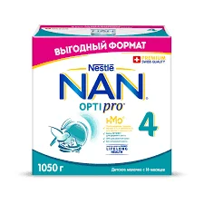 ДП НАН 4 ПРЕМИУМ ОПТ СМЕСЬ СУХ.МОЛОЧН. 18+МЕС 1050Г