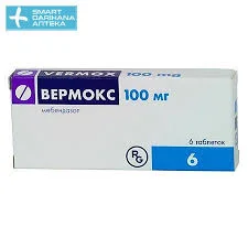 ВЕРМОКС ТАБ. 100МГ №6