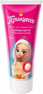 ЗУБ/ПАСТА  ПРИНЦЕССА СЛИВОЧНЫЙ ПЛОМБИР 65 ГР