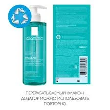 ЛЯ РОШ ПОЗЕ ЭФАКЛАР ГЕЛЬ ОЧИЩАЮЩИЙ МИКРООТШЕЛУШИВАЮЩИЙ Д/ЛИЦА И ТЕЛА 400 МЛ 708289
