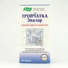 ТРОЙЧАТКА ЭВАЛАР КАПС. 420МГ №40_ЭВР