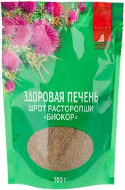 РАСТОРОПШИ ШРОТ ЗДОРОВАЯ ПЕЧЕНЬ 100Г_БКР