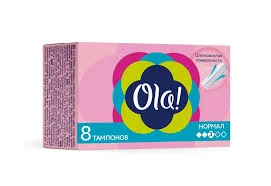 ТАМПОНЫ ОЛА НОРМАЛ №8