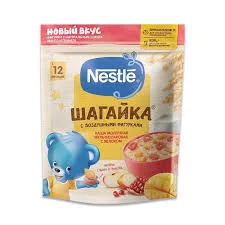 ДП НЕСТЛЕ ШАГАЙКА КАША ЯБЛОКО АБРИКОС ГРАНАТ 190Г