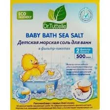 DR.TUTTELLE СОЛЬ Д/ВАНН ДЕТ. МОРСКАЯ НАТУРАЛЬНАЯ 500Г
