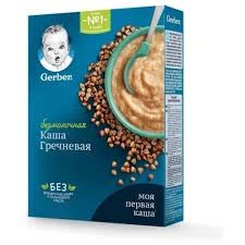 ДП ГЕРБЕР КАША БЕЗ/МОЛ ГРЕЧНЕВАЯ 180ГР