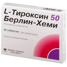L-ТИРОКСИН 50 БЕРЛИН-ХЕМИ ТАБ. 50МКГ №50