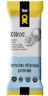 BE OK ФРУКТОВО-ОРЕХОВЫЙ БАТОНЧИК КОКОС 30 ГР