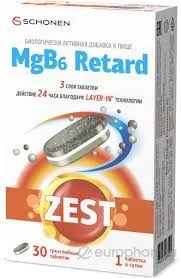 ЗЕСТ MGВ6 РЕТАРД ТАБ №30