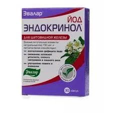 ЭНДОКРИНОЛ ЙОД КАПС. 330МГ №30 БАД_ЭВР