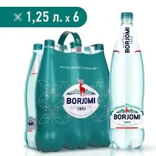 ВОДА МИНЕРАЛЬНАЯ БОРЖОМИ ПЛАСТ 1Л