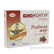 РЫБИЙ ЖИР МАСЛО ШИПОВНИКА №100