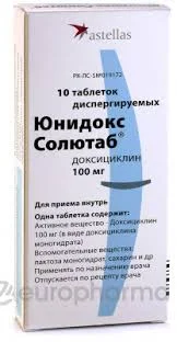 ЮНИДОКС СОЛЮТАБ ТАБ. ДИСПЕРГ. 100МГ №10