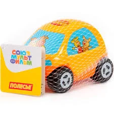 ИГРУШКА АВТОМОБИЛЬ СЕМЕЙНЫЙ ОРАНЖЕВАЯ КОРОВА В СЕТОЧКЕ ПОЛЕСЬЕ 64056