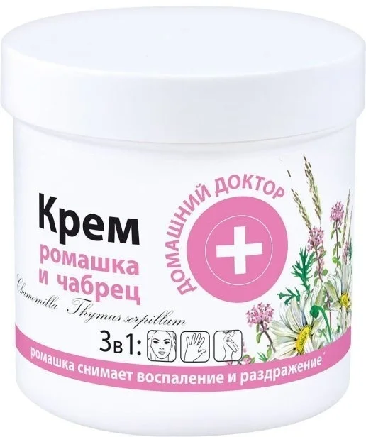 ДОМАШНИЙ ДОКТОР КРЕМ РОМАШКА И ЧАБРЕЦ 250 МЛ