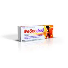 ФЕБРОФИД ГЕЛЬ 2,5% 50Г