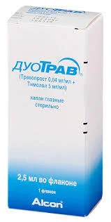 ДУОТРАВ КАПЛИ ГЛ. 2,5МЛ №1