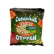 ОТРУБИ СИБИРСКИЕ ХРУСТЯЩИЕ СИЛА ОВОЩЕЙ 100Г