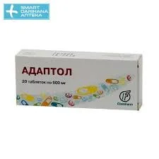 АДАПТОЛ ТАБ. 500МГ №20_ОЛИ