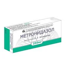 МЕТРОНИДАЗОЛ ТАБ. 250МГ №20_БЗМП