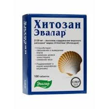 ХИТОЗАН ТАБ. 500МГ №100 БАД_ЭВР