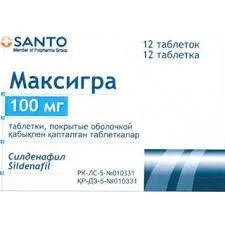 МАКСИГРА ТАБ. П.П.О. 100МГ №12