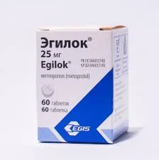 ЭГИЛОК ТАБ. 25МГ №60