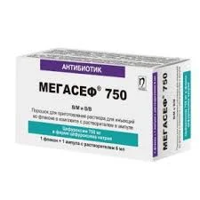 МЕГАСЕФ 750МГ №1