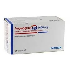 ГЛЮКОФАЖ XR ТАБ. 1000МГ №60