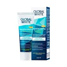 GLOBAL WHITE ГЕЛЬ РЕМИНЕРАЛИЗИРУЮЩИЙ 40МЛ