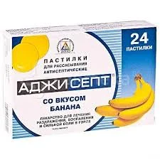 АДЖИСЕПТ ТАБ. Д/РАССАС БАНАН №24