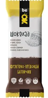BE OK ФРУКТОВО-ОРЕХОВЫЙ БАТОНЧИК ШОКОЛАД 30 ГР